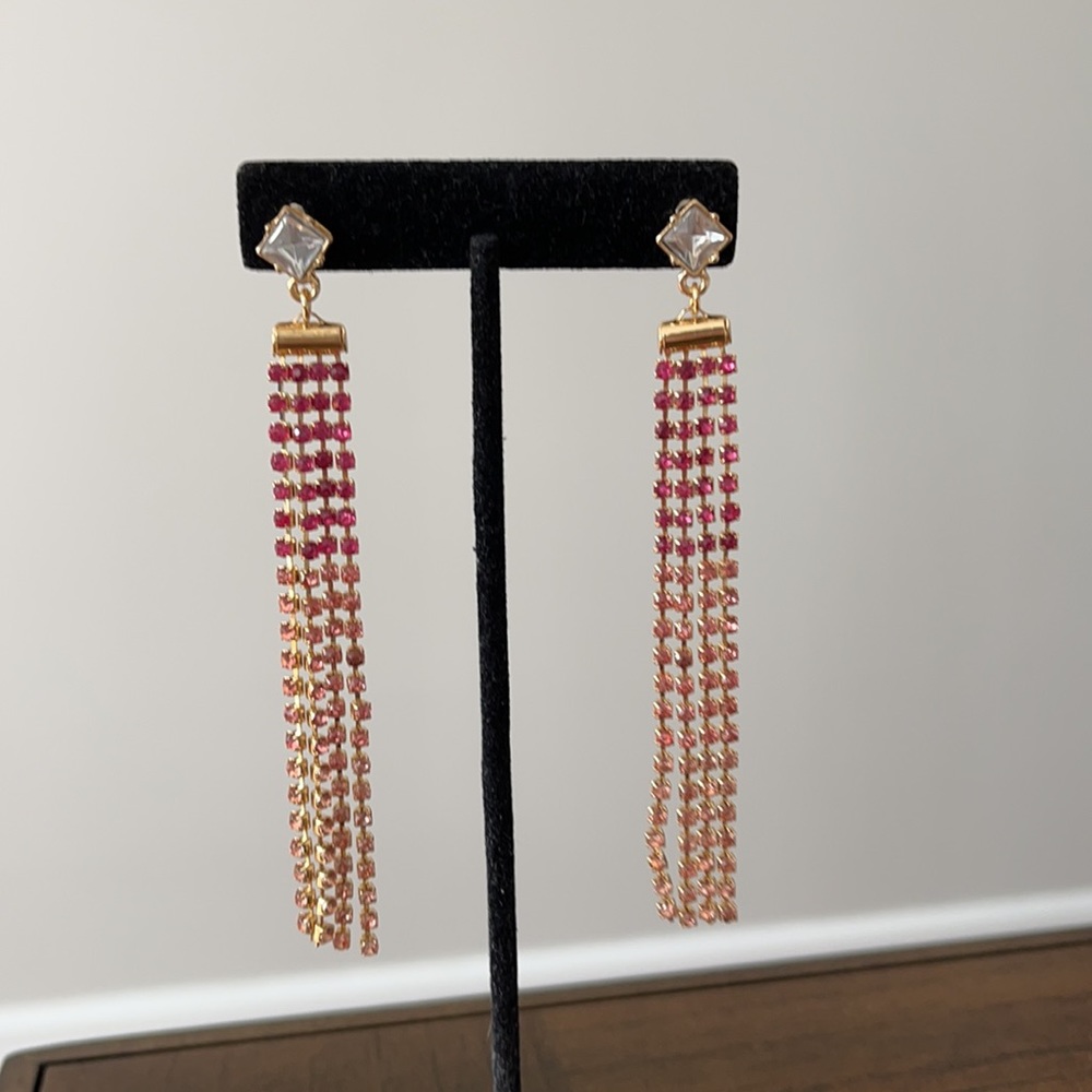 Amazing ombré drop earrings